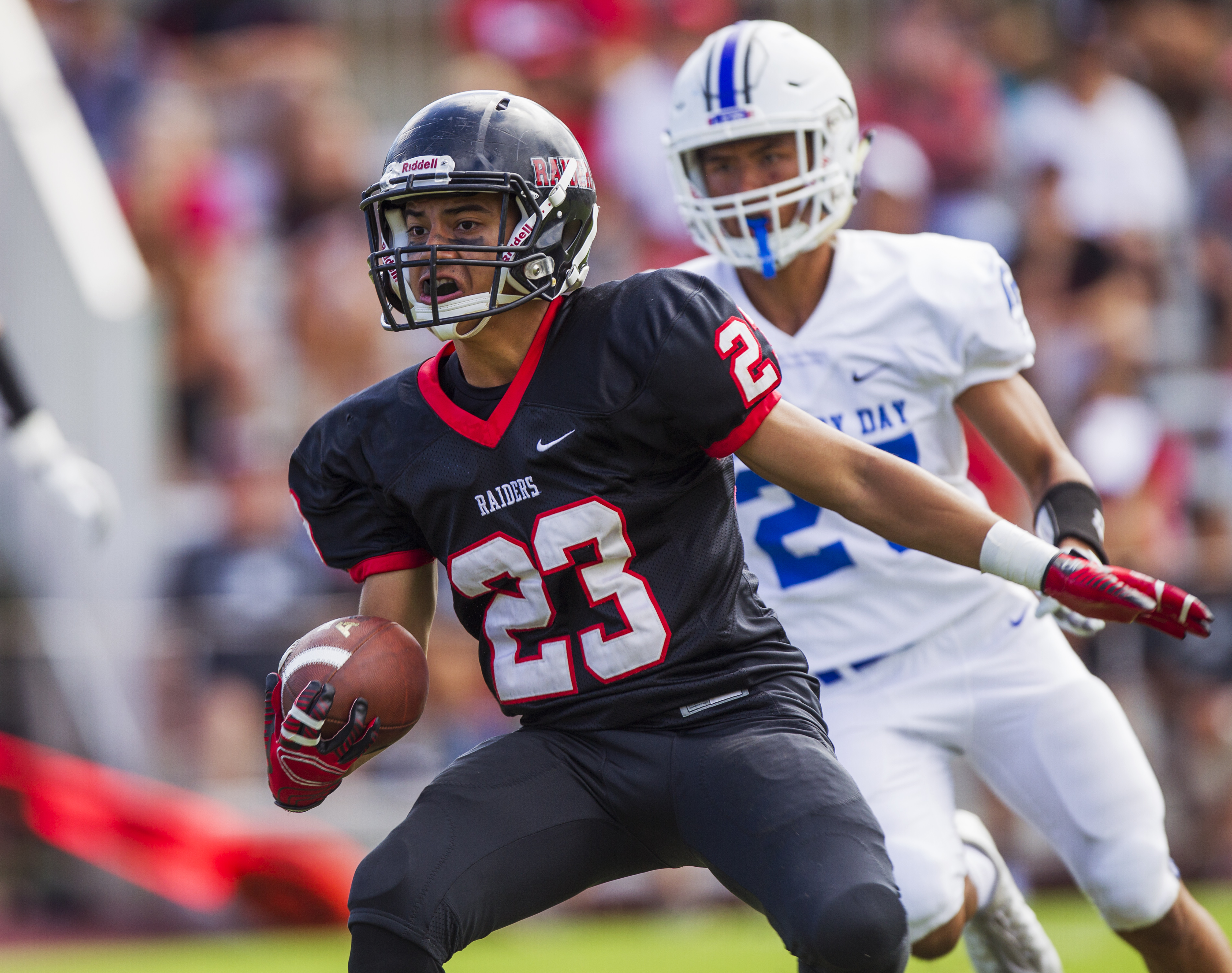 'Iolani football vs. La Jolla, Aug. 27