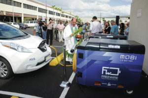 2 EV chargers added at airport center