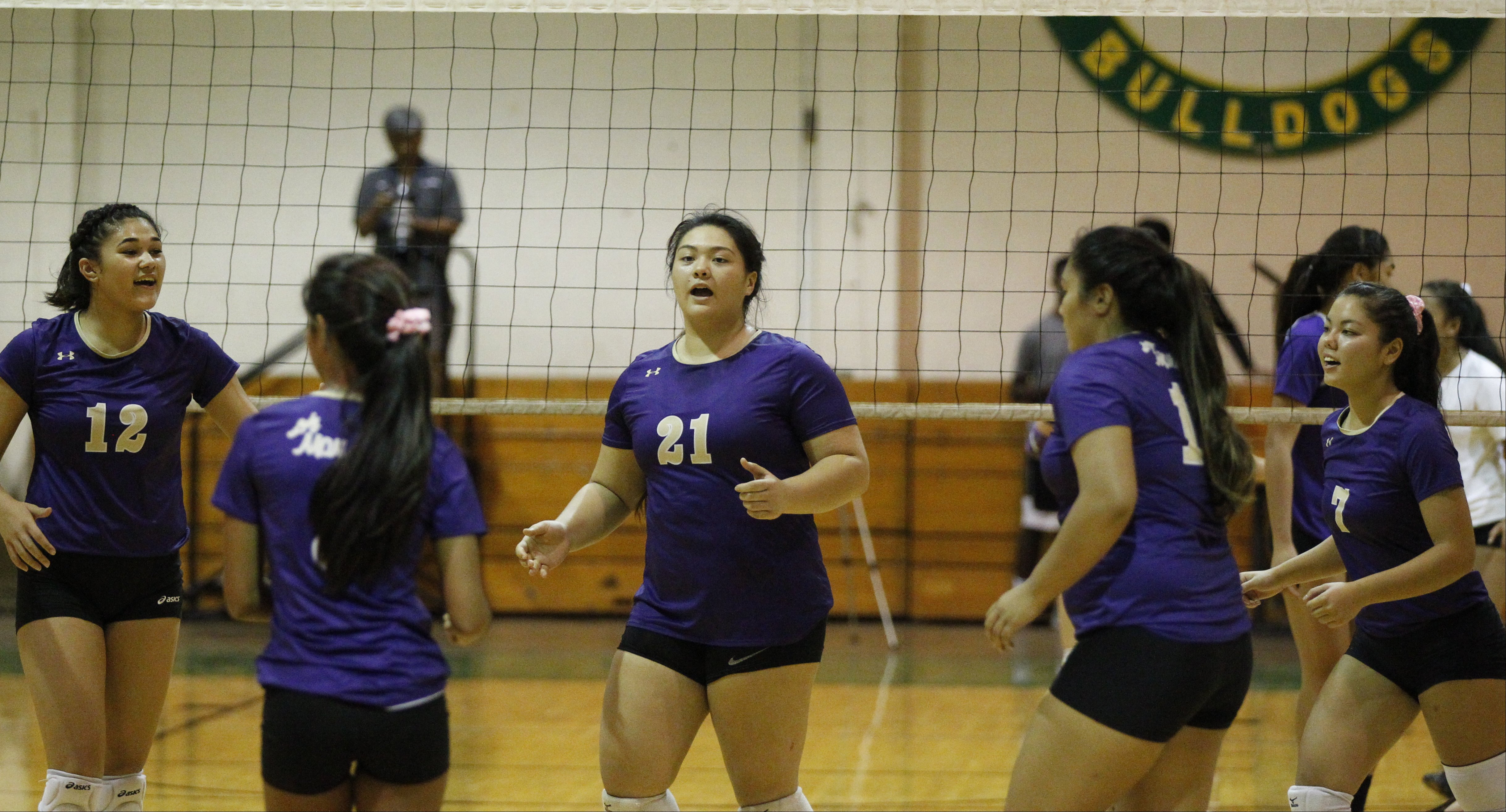 HHSAA Division II girls volleyball Damien vs. Pearl City