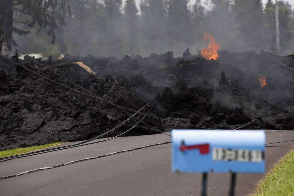 Lava Advances In Leilani Estates May 6 3174