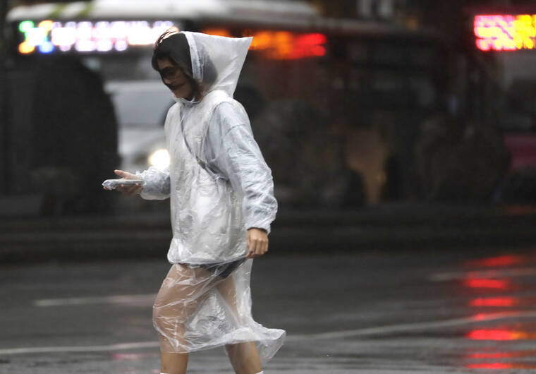 Typhoon Koinu Injures Brings Record Breaking Winds To Taiwan