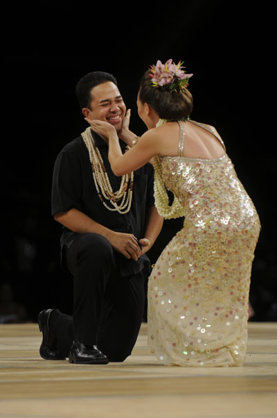 Wedding proposal makes Merrie Monarch history Honolulu Star