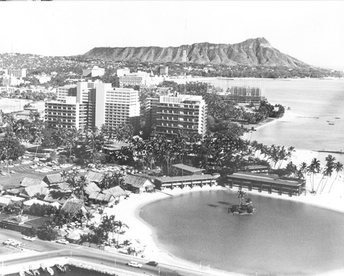 1962年 ヴィンテージ HILTON HAWAIIAN VILLAGE-