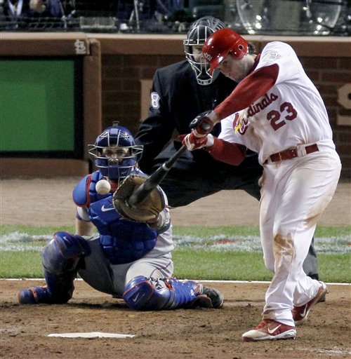 Cardinals Win On 11th-Inning Freese Clout, Force Game 7 : The Two-Way : NPR