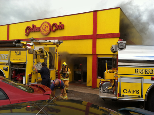 Fire damages Golden Coin restaurant in Wahiawa Honolulu Star