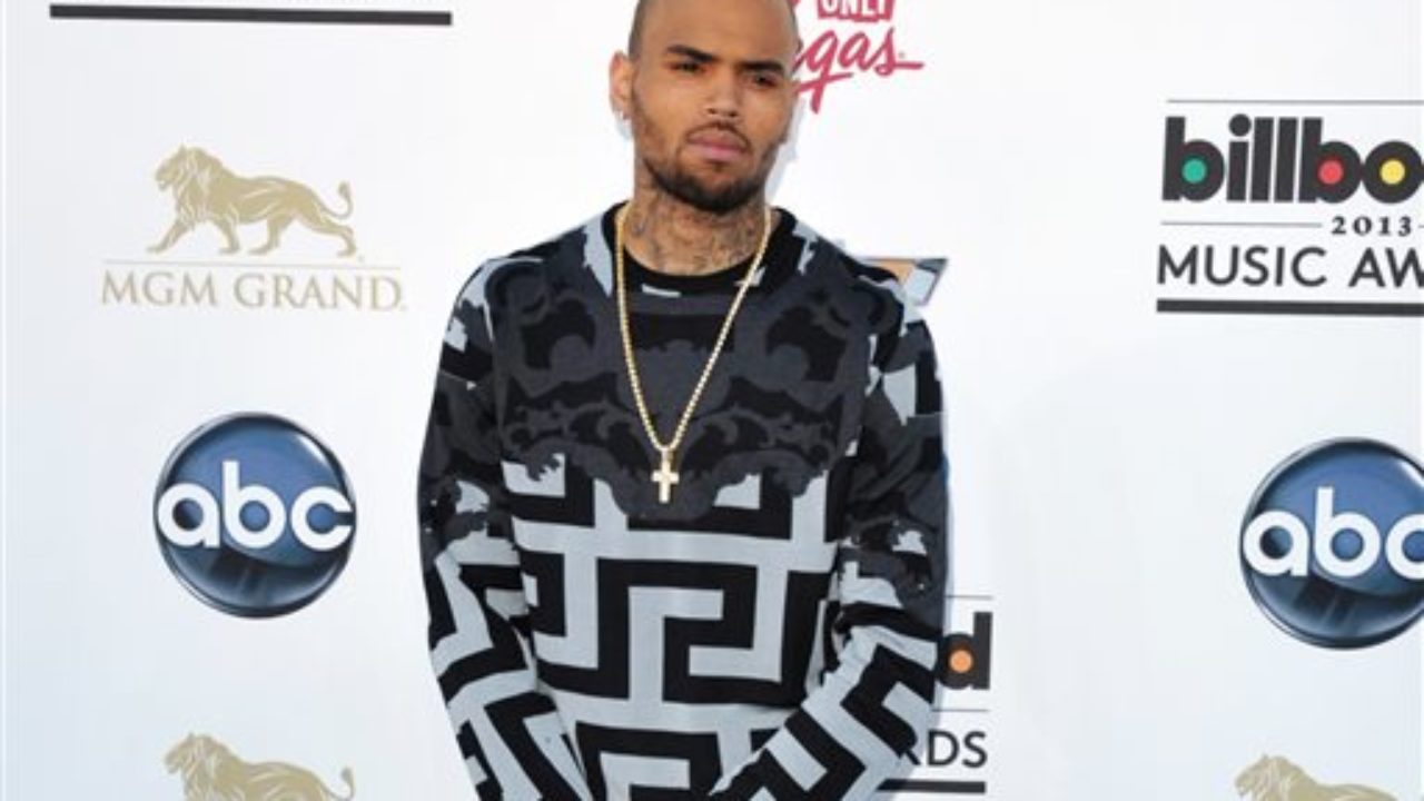 how fast to chris brown run it?