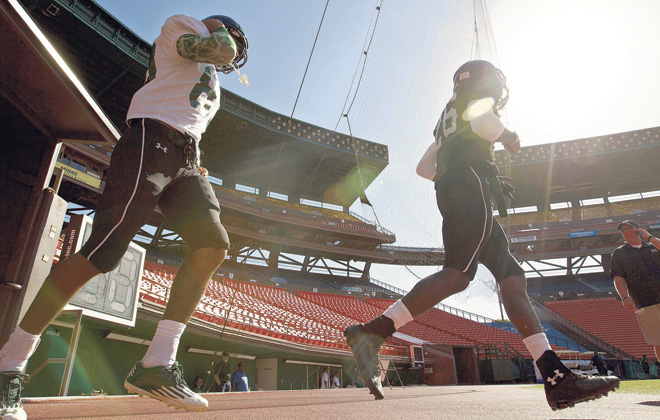 Receivers Get Their Freak On Honolulu Star Advertiser