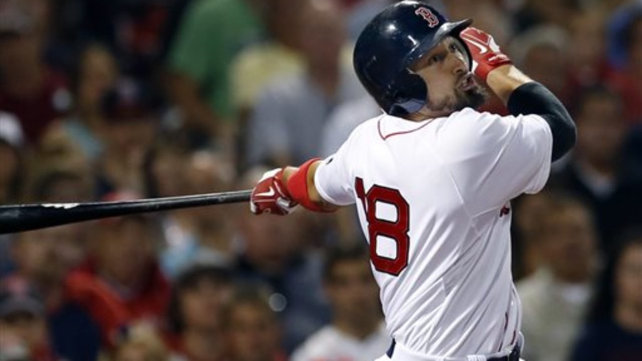 Shane Victorino homers twice in Red Sox's rout of Orioles