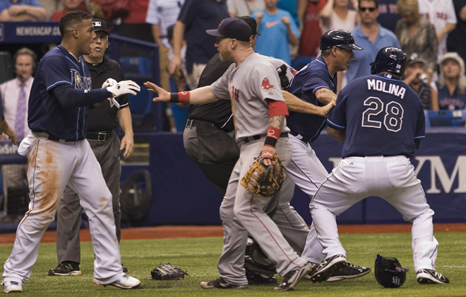 Brock Holt makes defensive gems in first start in left field for Boston Red  Sox (Video)