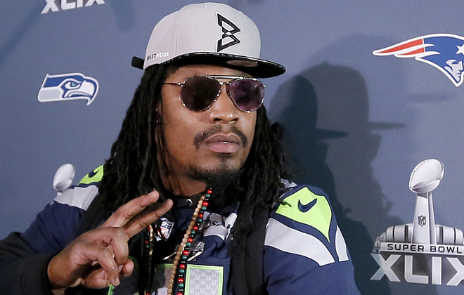 Fans snap up caps designed, worn by Seahawks' Marshawn Lynch