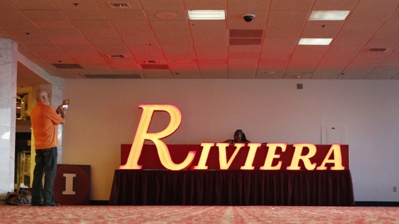 You can buy a piece of the Las Vegas Riviera Hotel