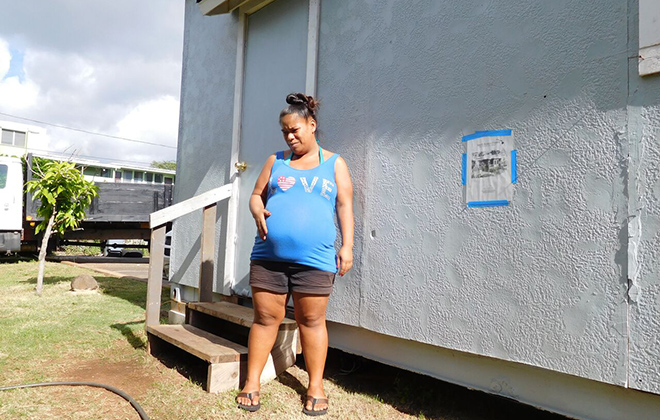 BRUCE ASATO / BASATO@STARADVERTISER.COMMaria Kane is a homeless woman 