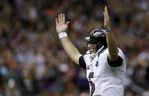 Baltimore QB Joe Flacco wins Super Bowl MVP award | Honolulu Star ...