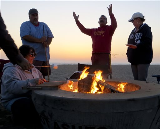 Tempers Flare Over Move To Ban Beach Bonfires In California