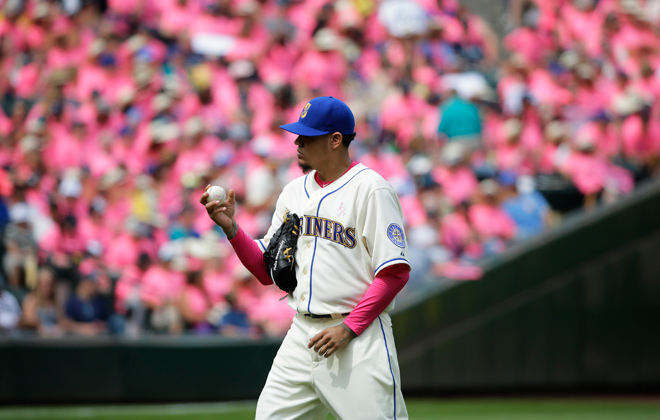 King Felix gets 2,000th strikeout, win against A's