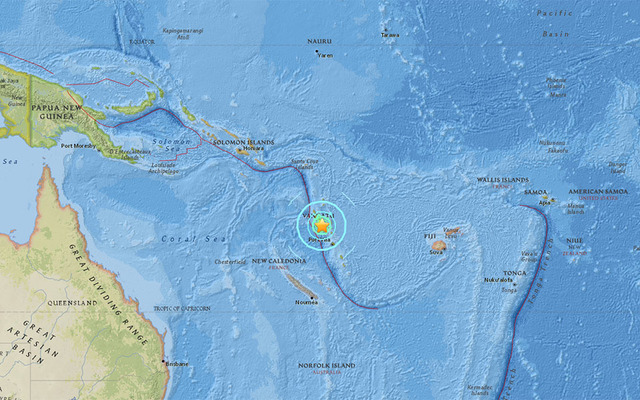 Major Earthquake Hits Island In Vanuatu; No Tsunami Threat To Hawaii ...