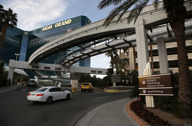 mgm grand casino free parking