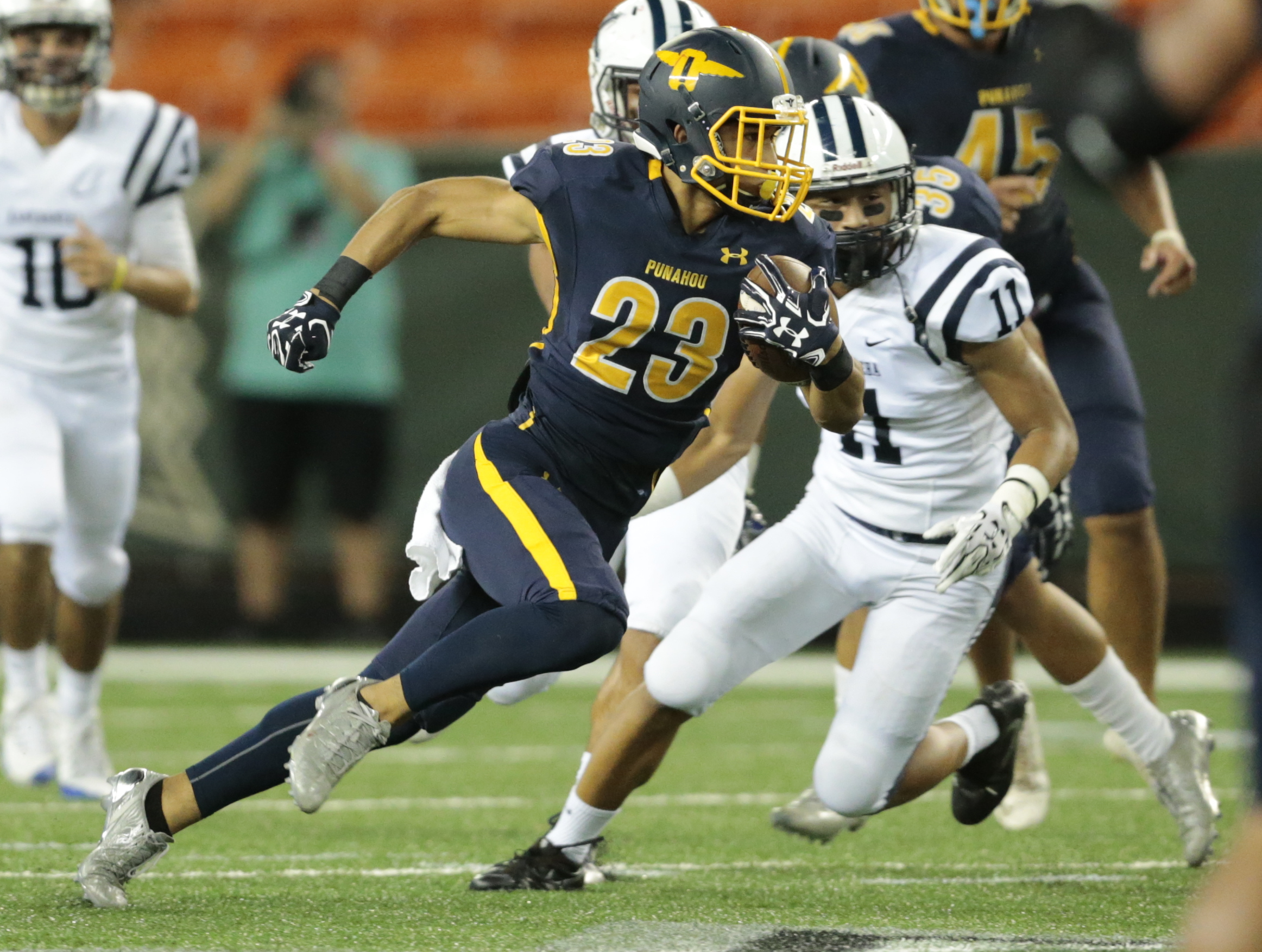 Kamehameha vs. Punahou, Sept. 23 Honolulu StarAdvertiser