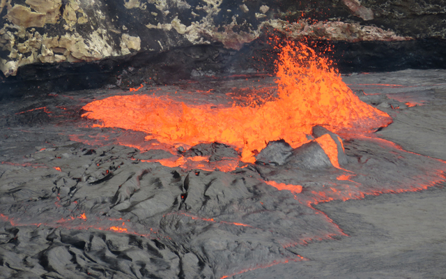 Kilauea Lava Lake Level Rising Again Honolulu Star Advertiser 