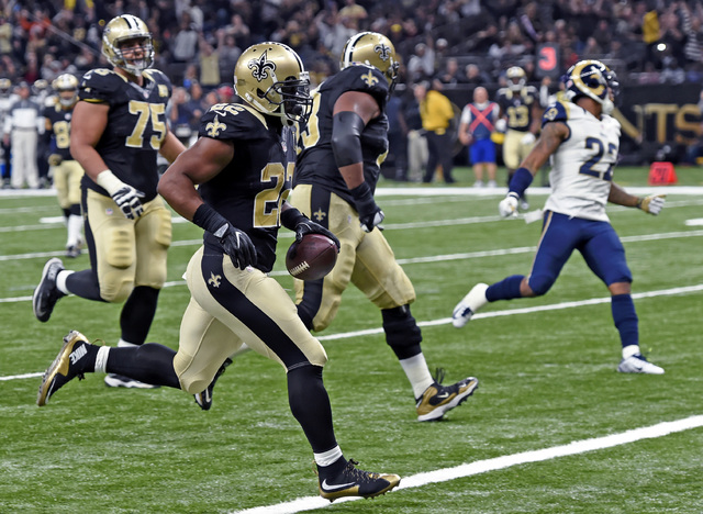 Brees, Ingram, help Saints smash Rams in Superdome, 49-21