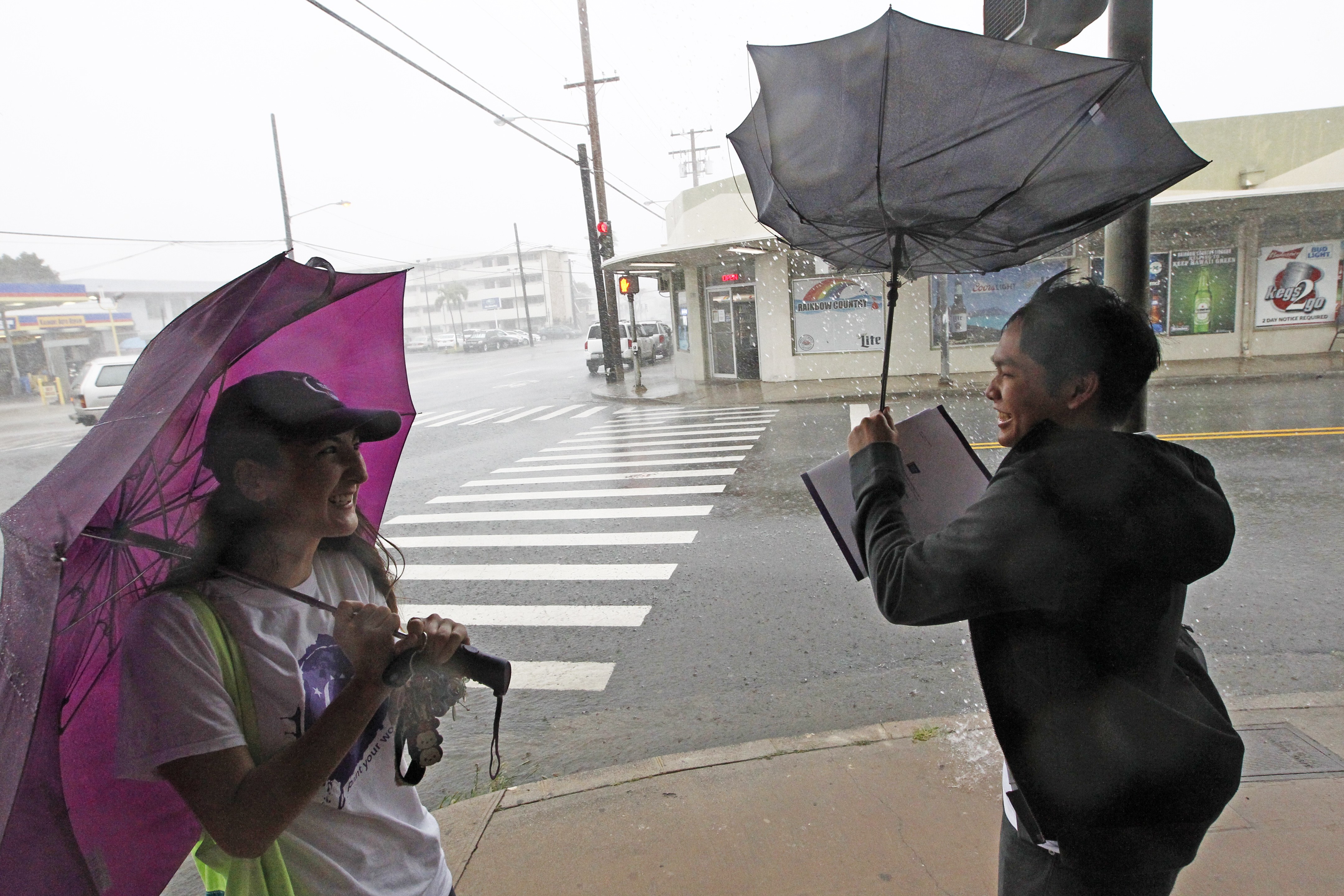 Flash floods in Oahu, Feb. 11