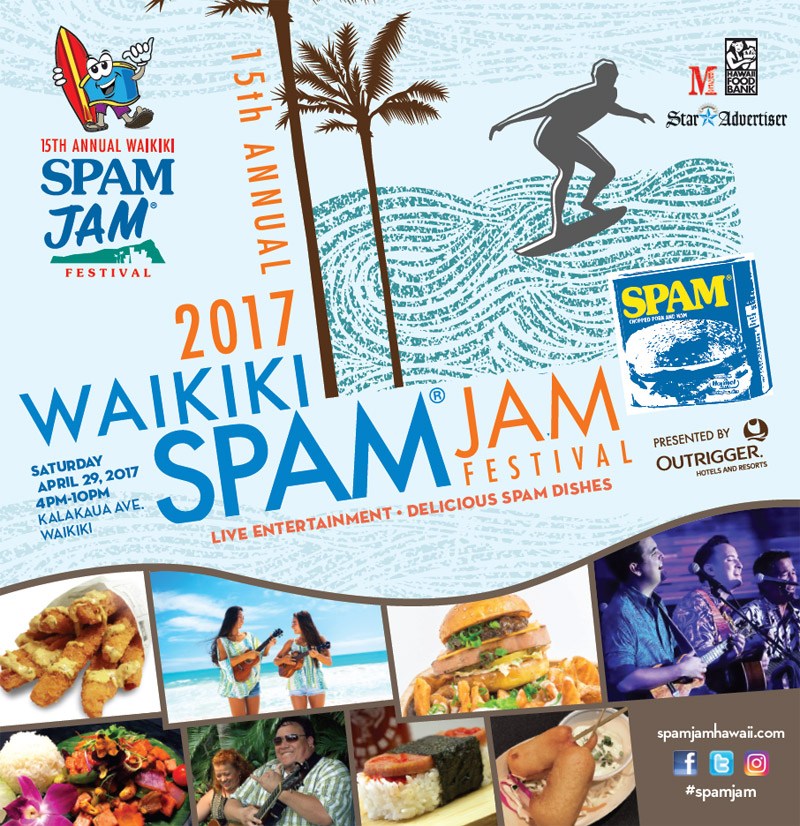 2017 Waikiki Spam Jam Festival Honolulu StarAdvertiser