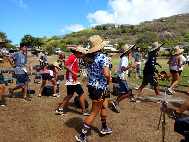 Marching to perfection a sweltering team effort | Honolulu Star-Advertiser