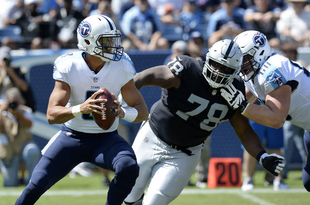 Derek Carr, Oakland Raiders edge out Tennessee Titans yet again – The  Denver Post