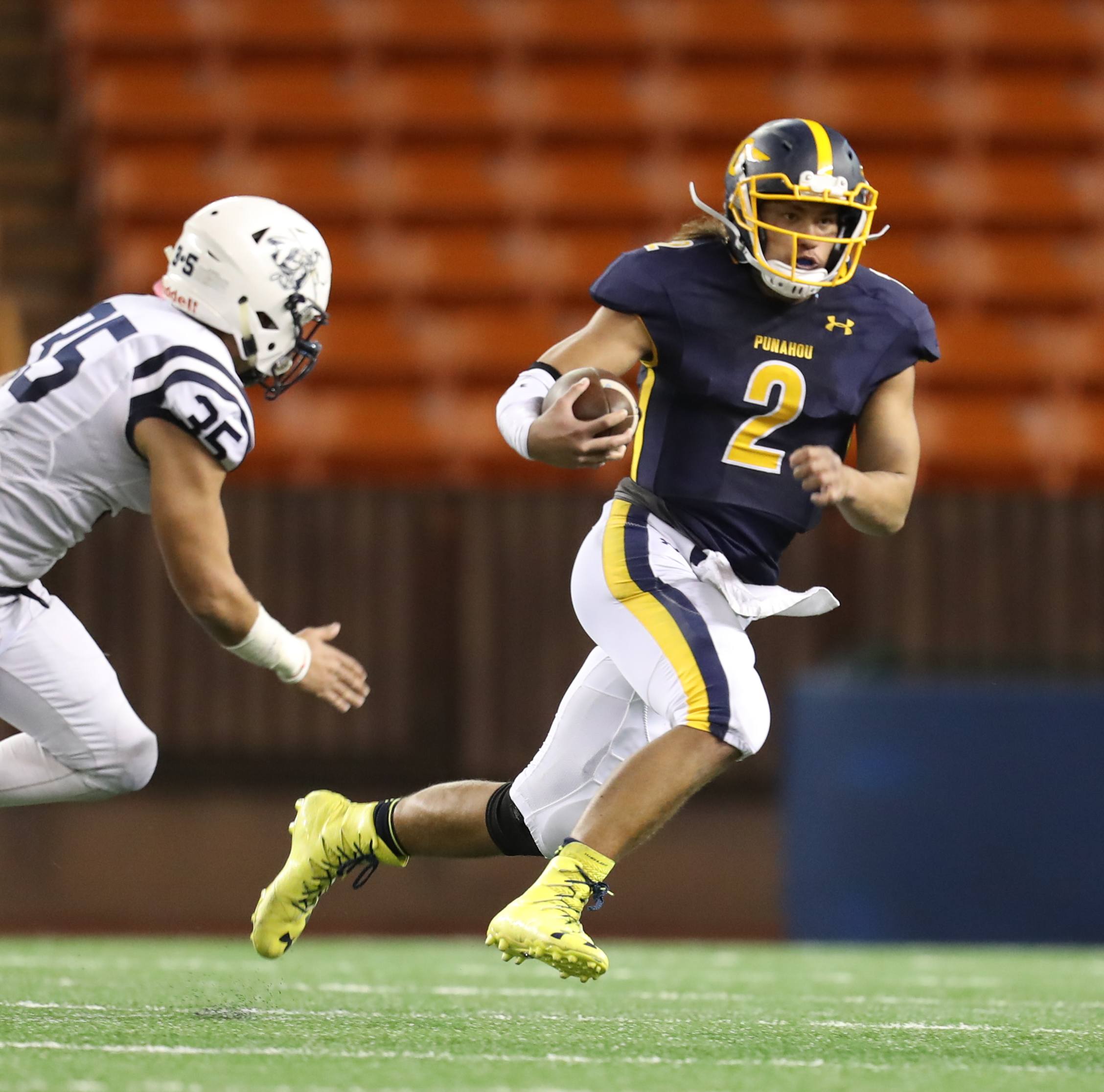 ILH football Punahou vs. Kamehameha Honolulu StarAdvertiser