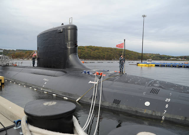 New fast-attack submarine headed to home port at Pearl Harbor ...