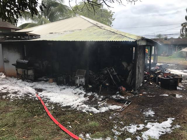 Kauai house fire causes $300K in damage | Honolulu Star-Advertiser