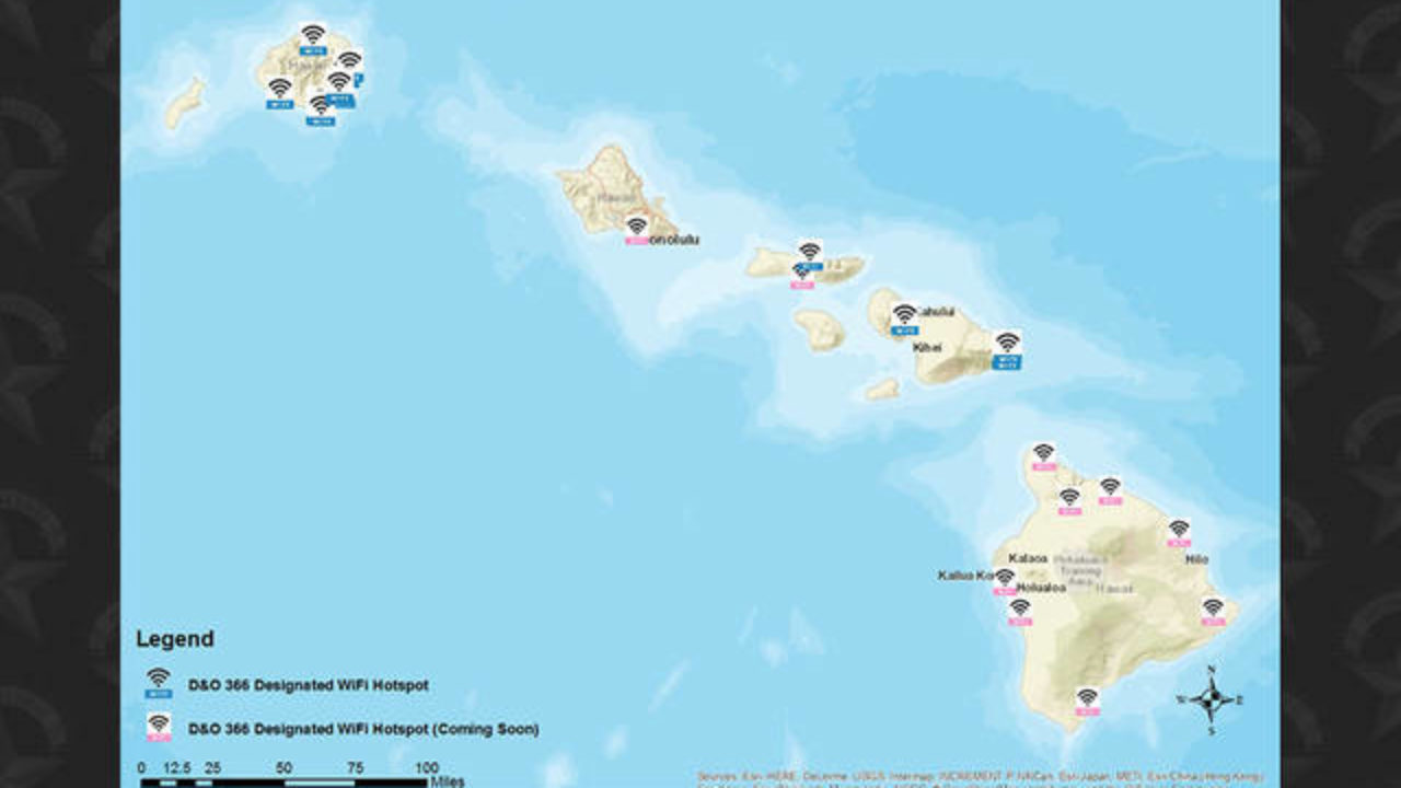 Spectrum Wifi Hotspots Map Hawaii Rolls Out First Wave Of Free Wifi Hotspots Throughout Isles |  Honolulu Star-Advertiser