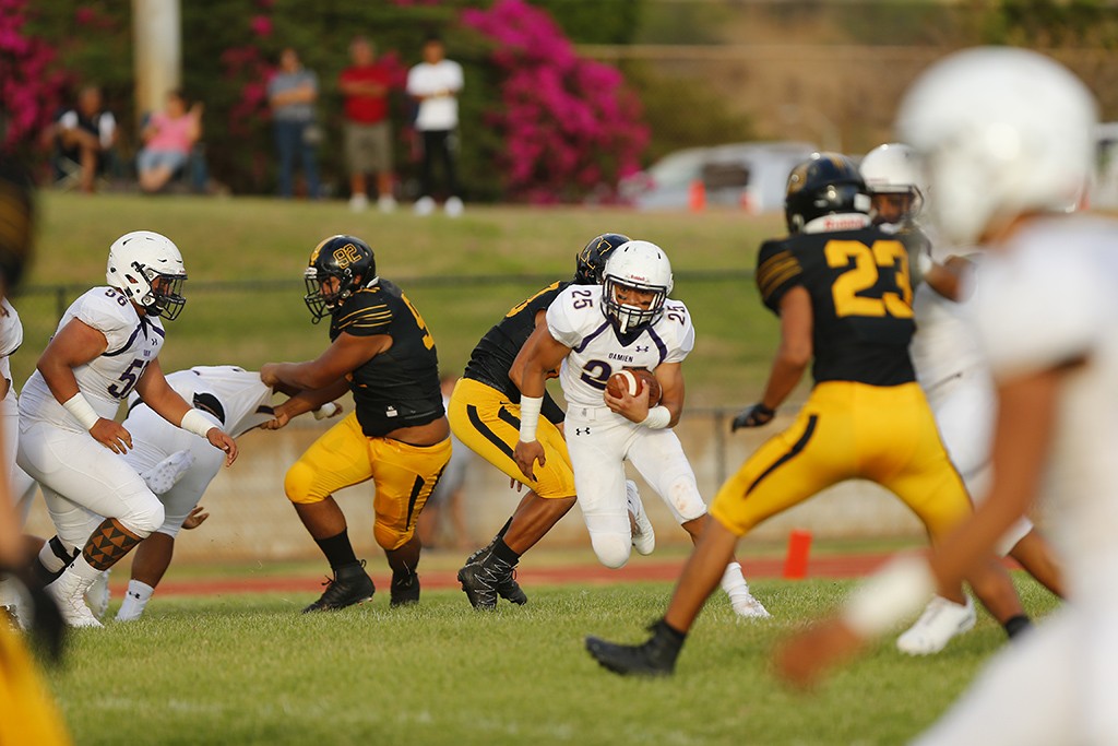 Prep Football Damien Monarchs Vs Nanakuli Golden Hawks Honolulu Star Advertiser