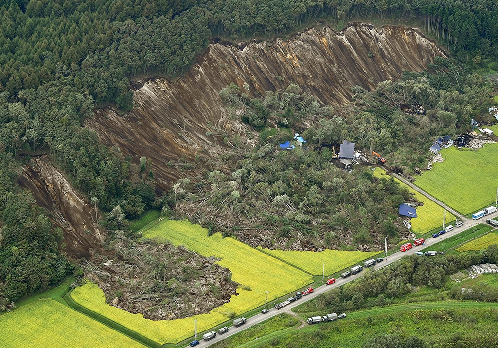 Powerful earthquake crushes Japan’s Hokkaido