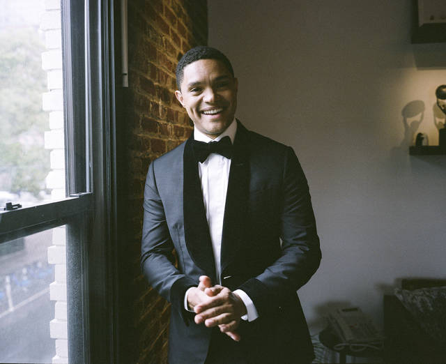 Most of the time, my default is to blend in," said Trevor Noah, trying...