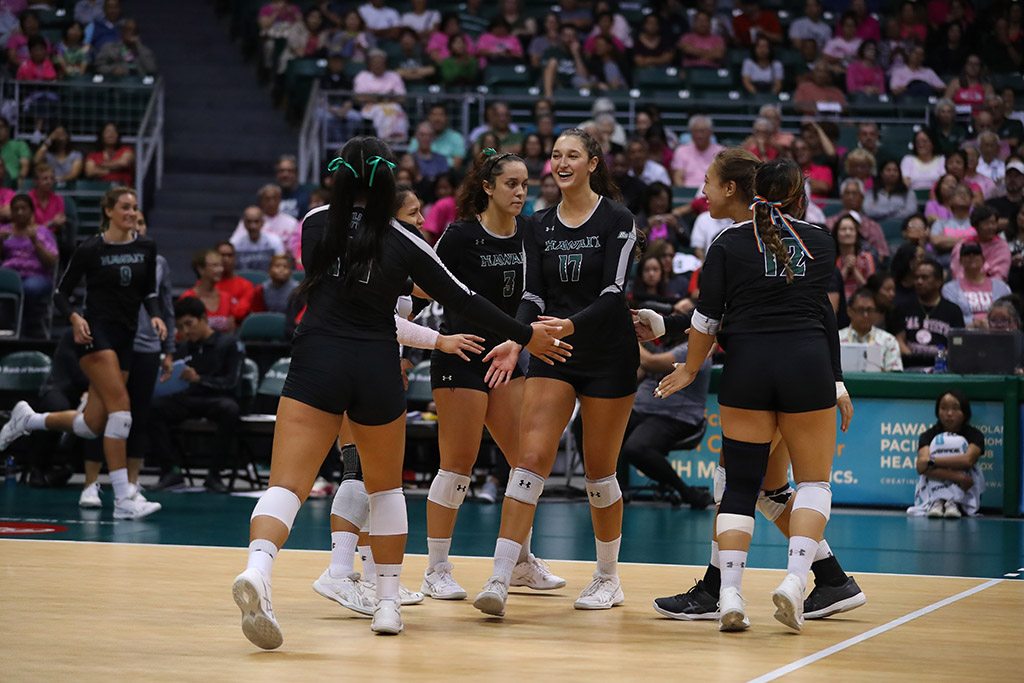 UH Volleyball Wahine down CSUN in 4 sets Honolulu StarAdvertiser