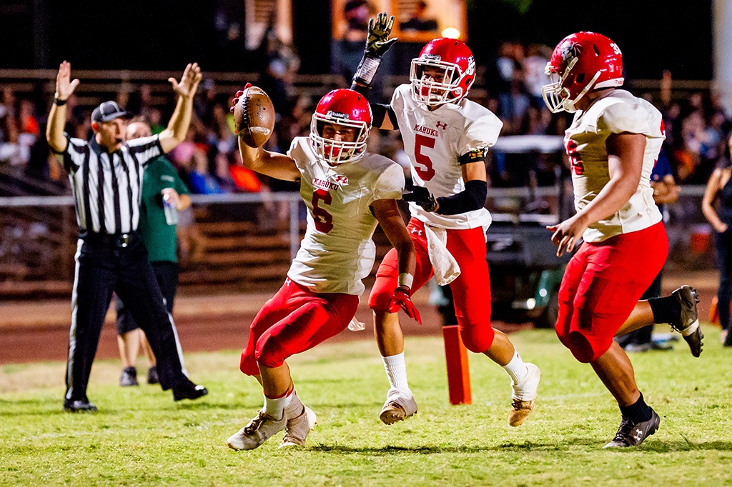 Prep Football Kahuku vs. Campbell Honolulu StarAdvertiser