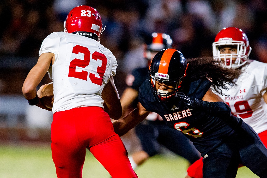 Prep Football Kahuku vs. Campbell Honolulu StarAdvertiser