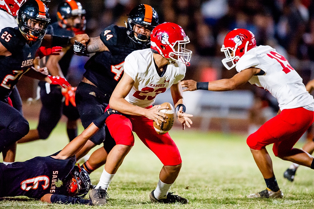 Prep Football Kahuku vs. Campbell Honolulu StarAdvertiser