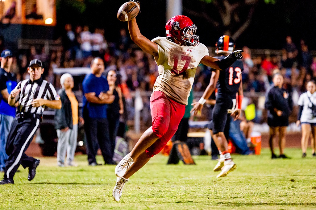 Prep Football Kahuku vs. Campbell Honolulu StarAdvertiser