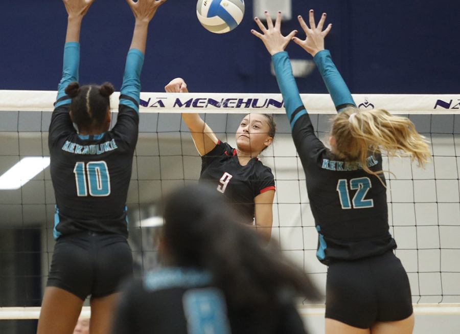 Prep Volleyball Iolani vs. King Kekaulike Honolulu Star Advertiser