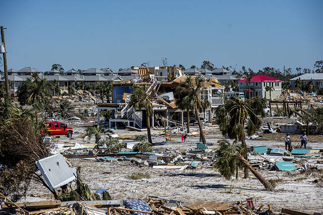 Among ruins of Hurricane Michael stands house built ‘for the big one’