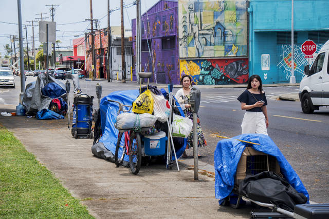 Honolulu City Council Passes Bills Aimed At Stopping Homeless Campers   Web1 Homeless 