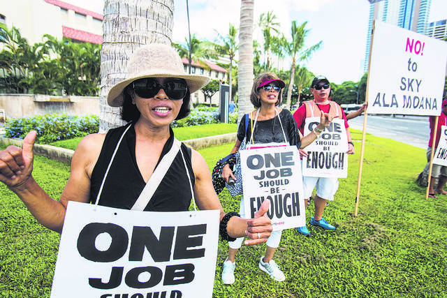 Column A truly sustainable Hawaii means one job should be enough