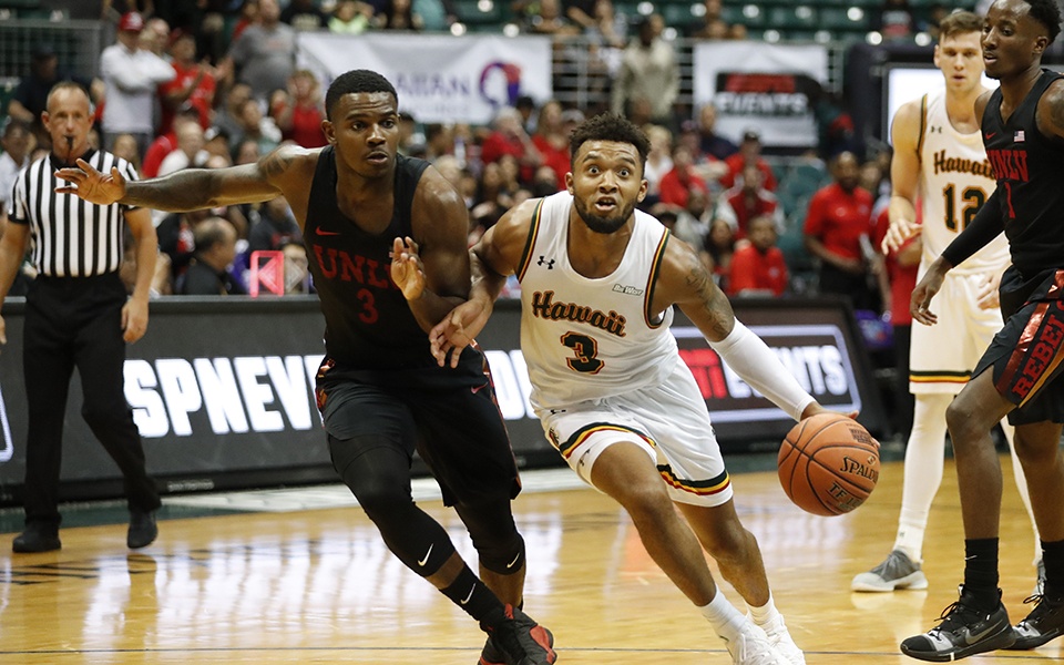 UH Basketball Hawaii vs. UNLV Honolulu StarAdvertiser