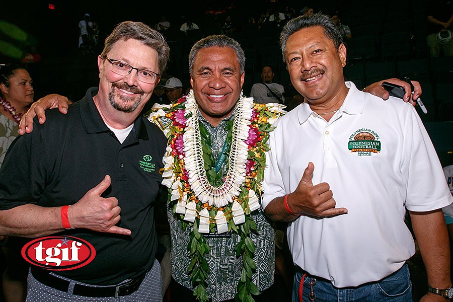 Polynesian Football Hall of Fame Enshrinement Ceremony Honolulu Star