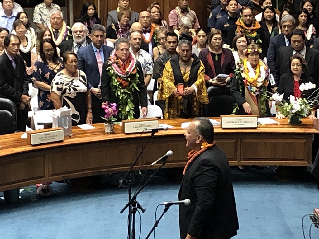 Hawaii state Legislature officially opens Honolulu StarAdvertiser