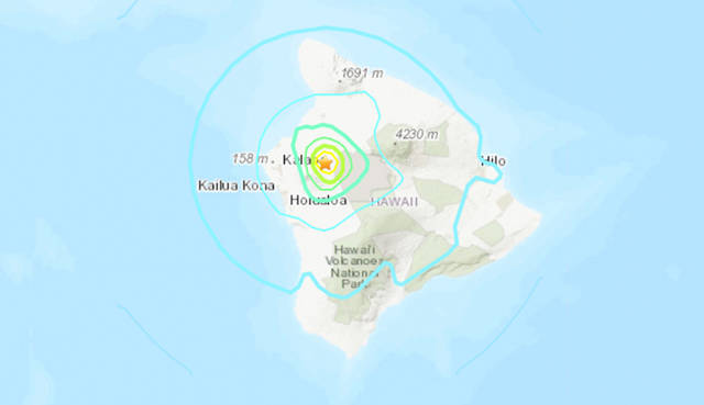 No tsunami threat following magnitude-5.2 Big Island earthquake ...