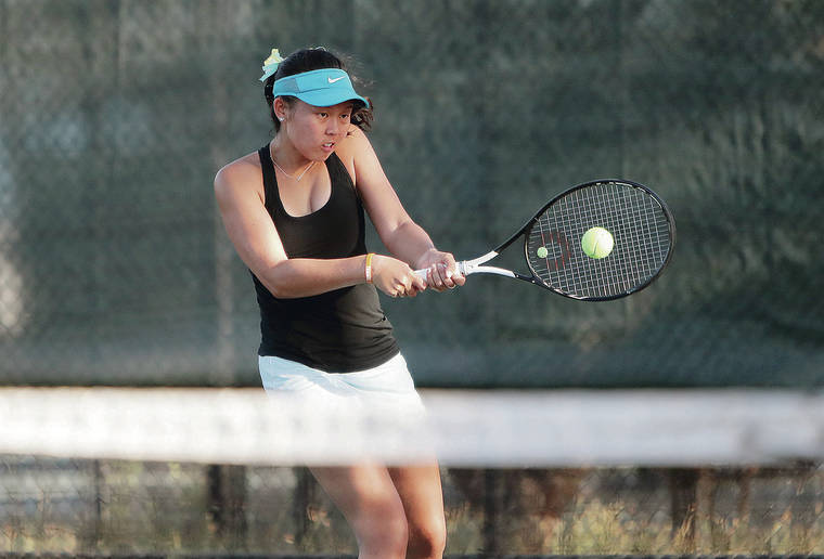 Punahou takes singles ILH tennis titles, ‘Iolani wins doubles crowns