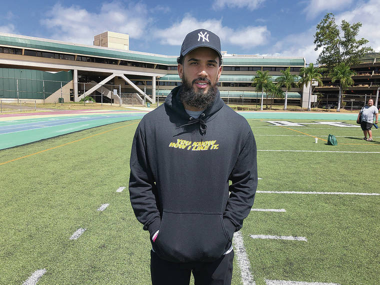 Ex-University of Hawaii receiver John Ursua hopes to catch on in NFL